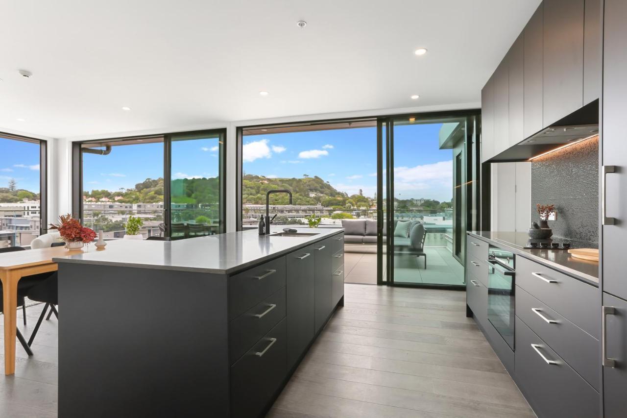 Apartament Enfield Sky - Brand New Luxury Penthouse Auckland Zewnętrze zdjęcie