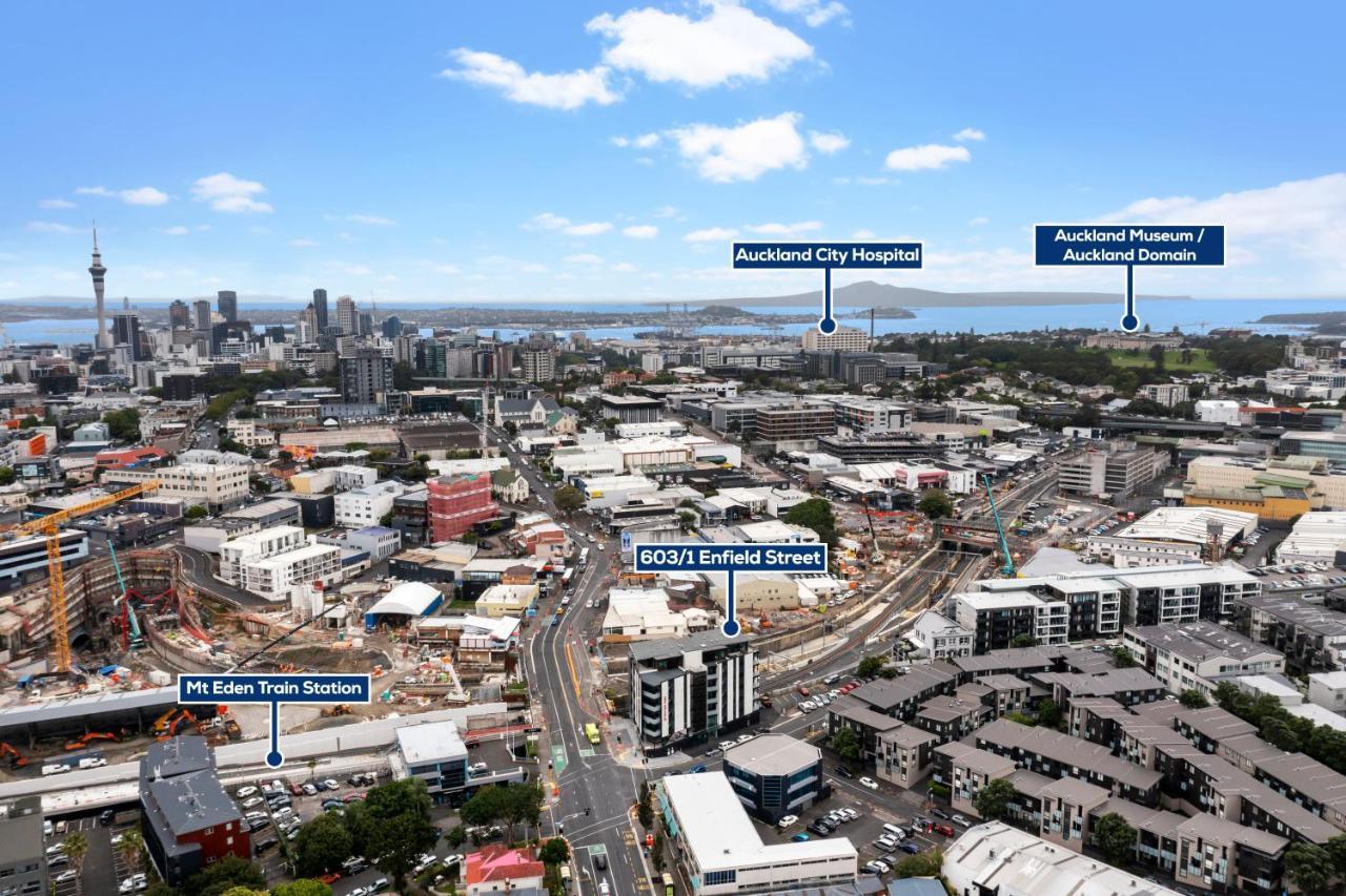 Apartament Enfield Sky - Brand New Luxury Penthouse Auckland Zewnętrze zdjęcie