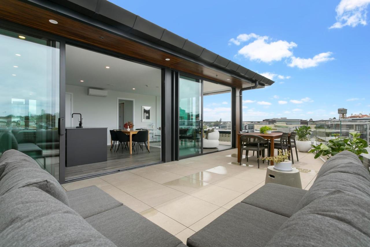 Apartament Enfield Sky - Brand New Luxury Penthouse Auckland Zewnętrze zdjęcie