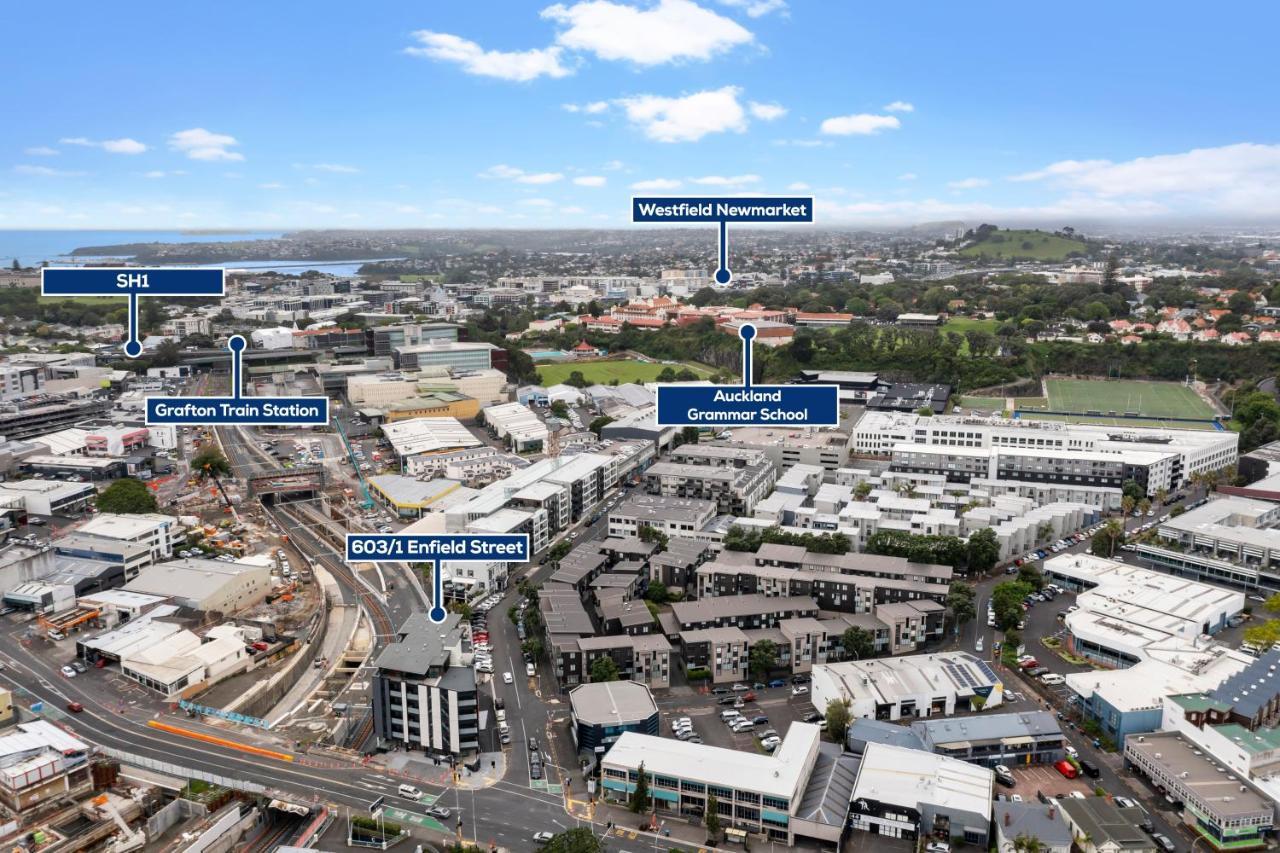 Apartament Enfield Sky - Brand New Luxury Penthouse Auckland Zewnętrze zdjęcie